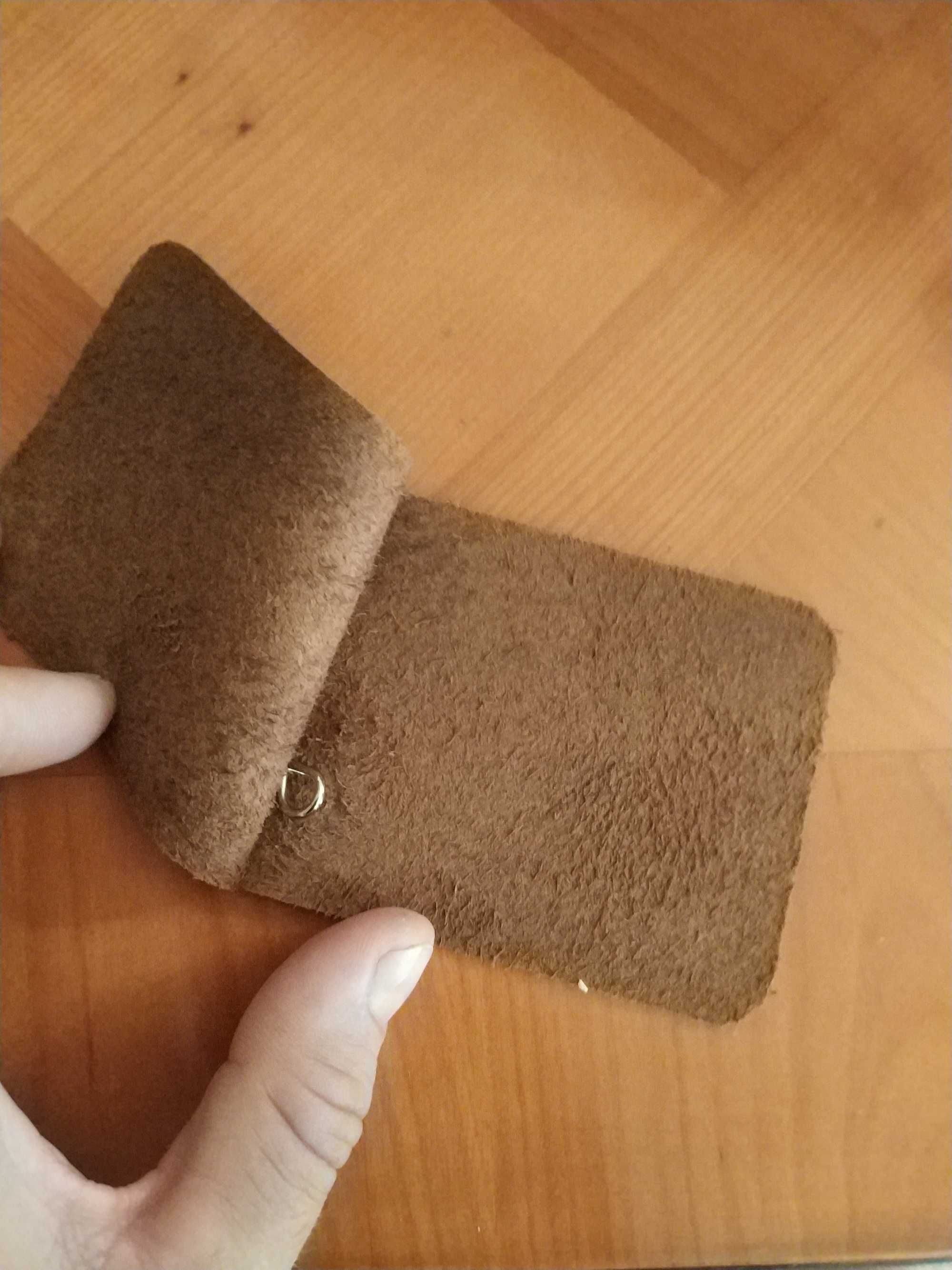Зажим для денег из натуральной кожи