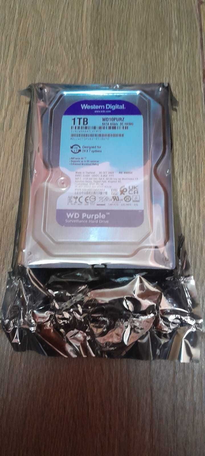 жесткий диск новый Western Digital Purple WD10PURZ 1000Gb