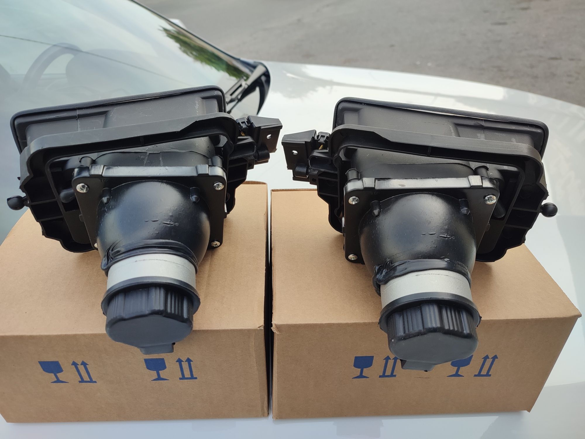 BMW E34 туманки пара