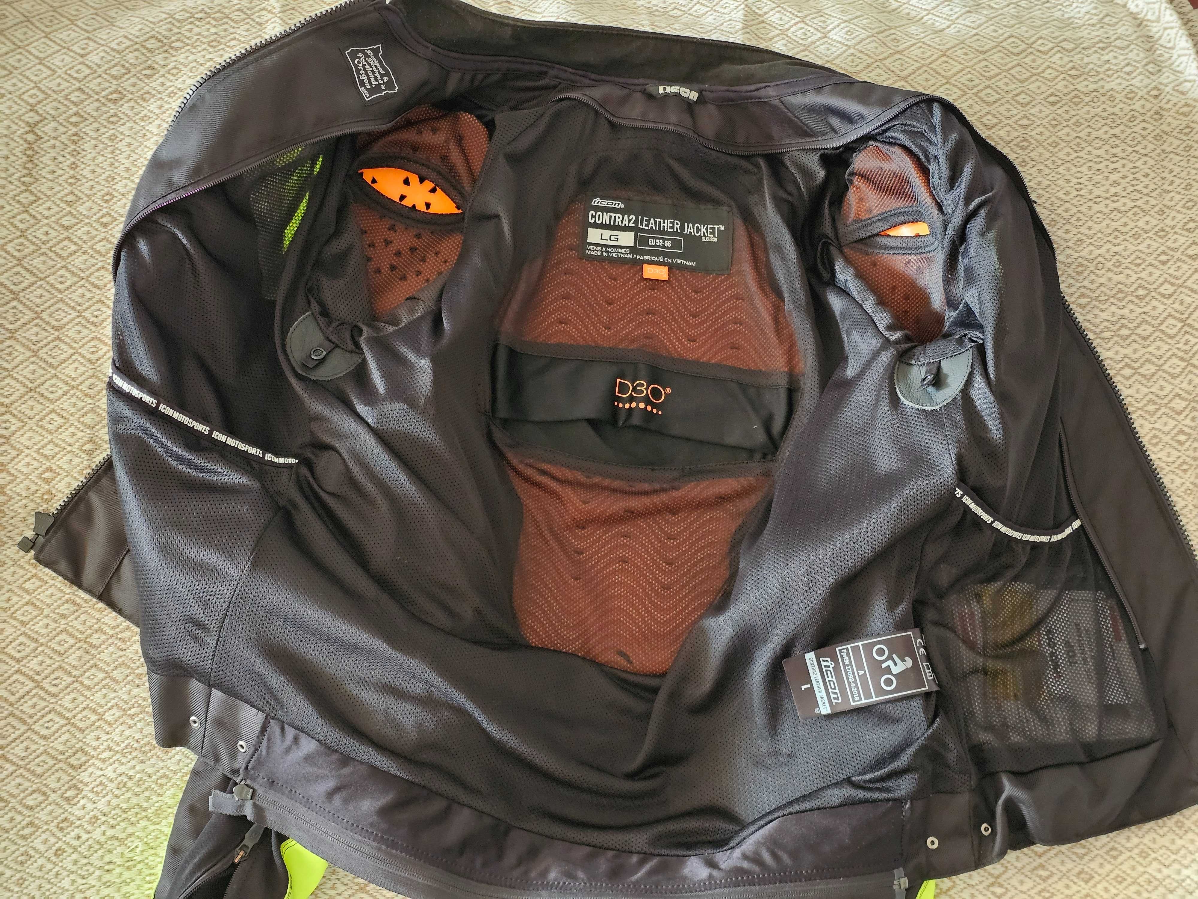 Мотокуртка Icon Contra2 Textile/Leather (Icon® Sport Fit)