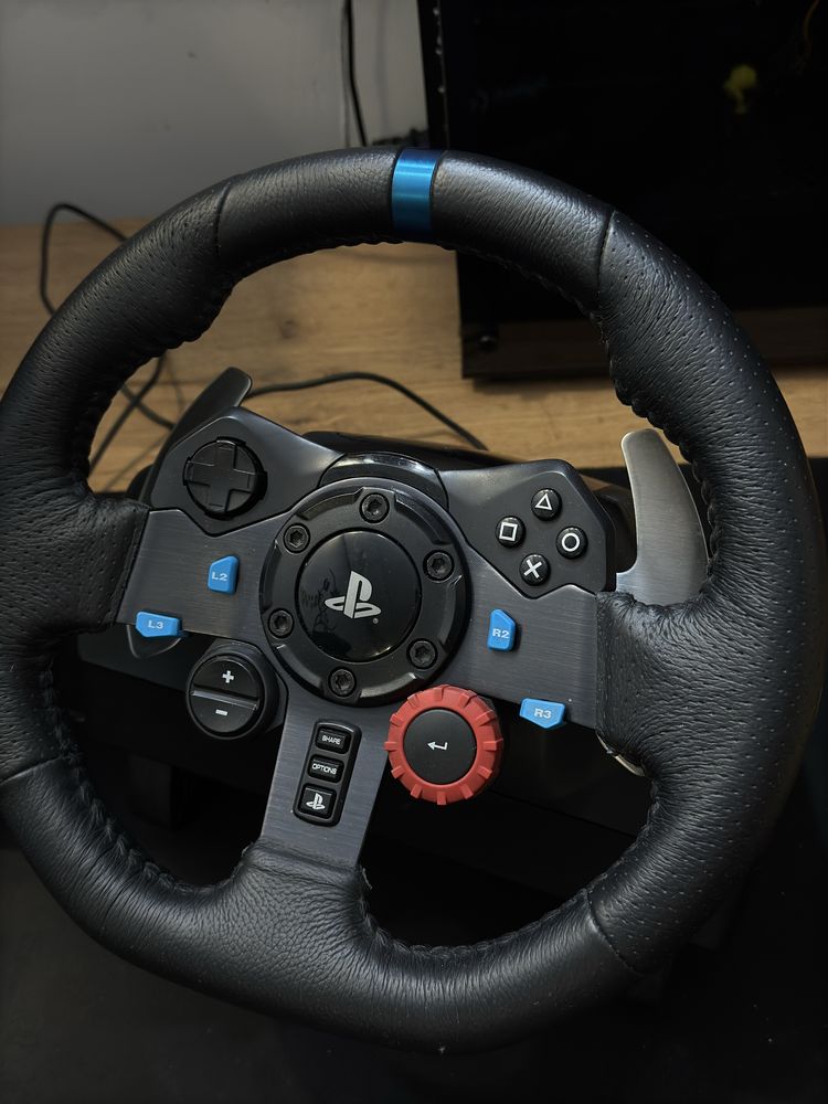 Игровой руль Logitech G29 + КПП + Педали