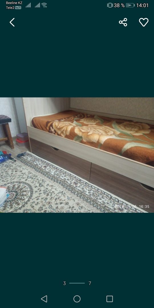 Продам 2х-ярусную кровать