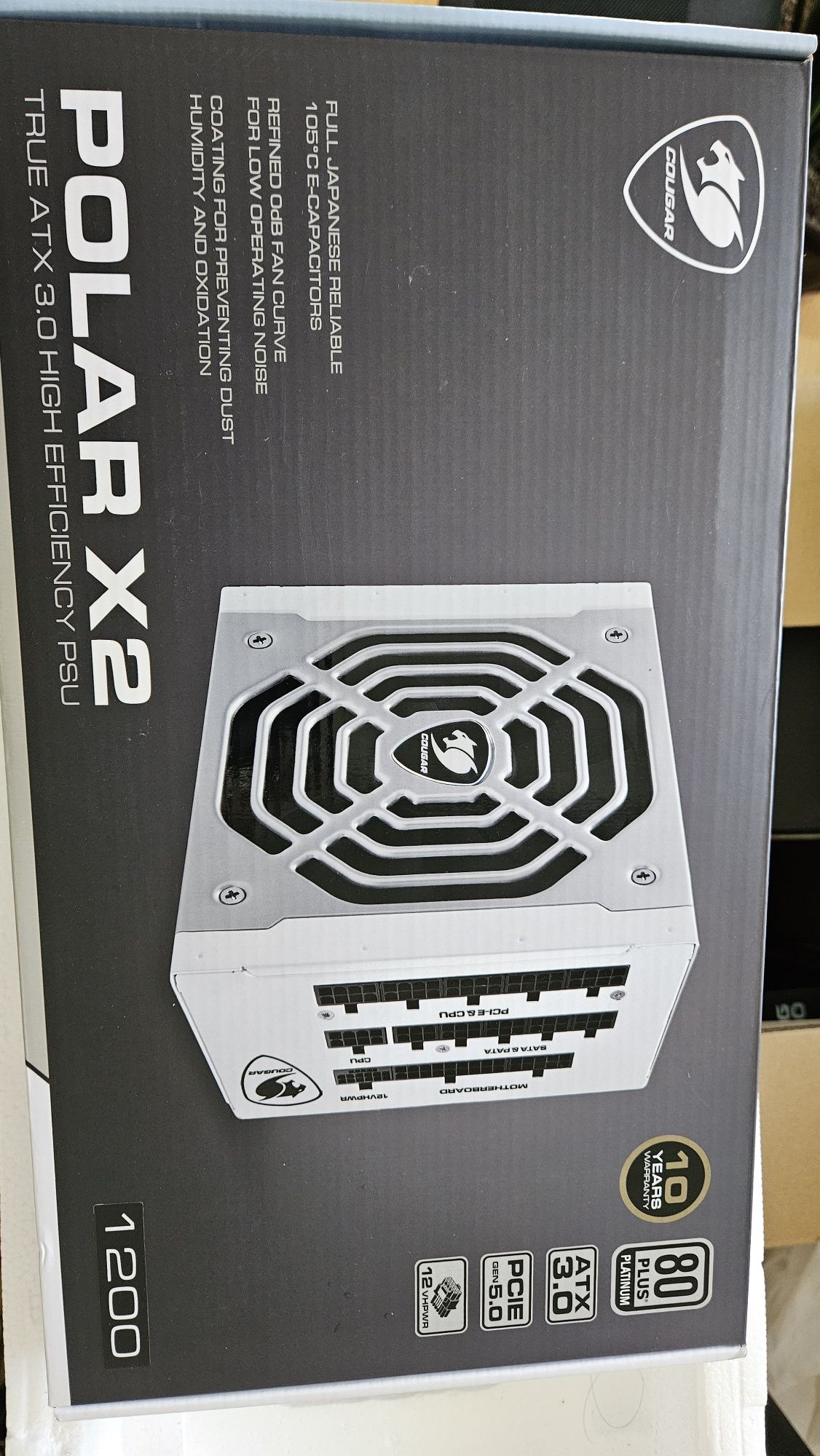 Блок питания Cougar 1200W 80Plus Platinum