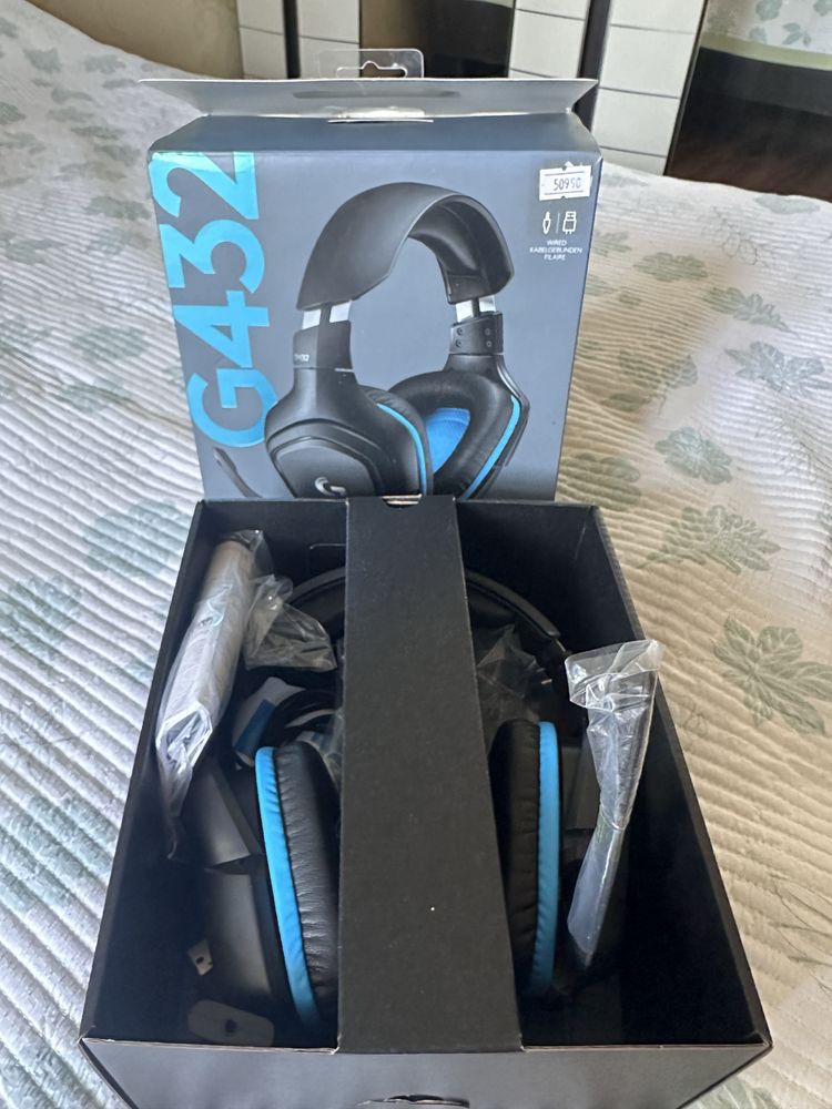 Наушники Logitech G432