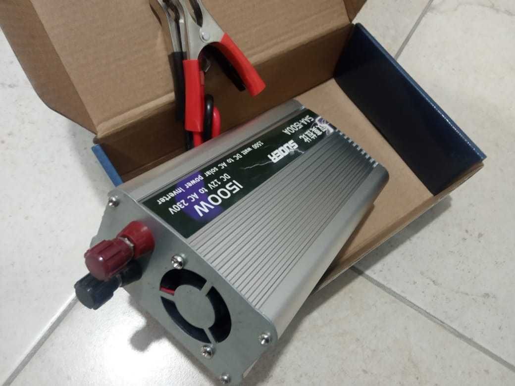 инвертор 12/220 вольт преобразователь напряжения 1500w и др. инверторы