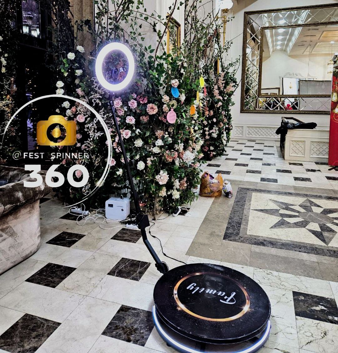Аренда видеоспинер 360,фотозона,фотобудка,тимбилдинг,видео,фото