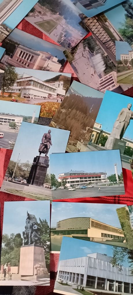 Открытки разные ассорти СССР винтажный
