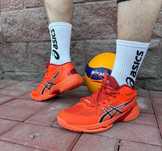 Asics Tokyo волейбольные кроссовки красные (2279)