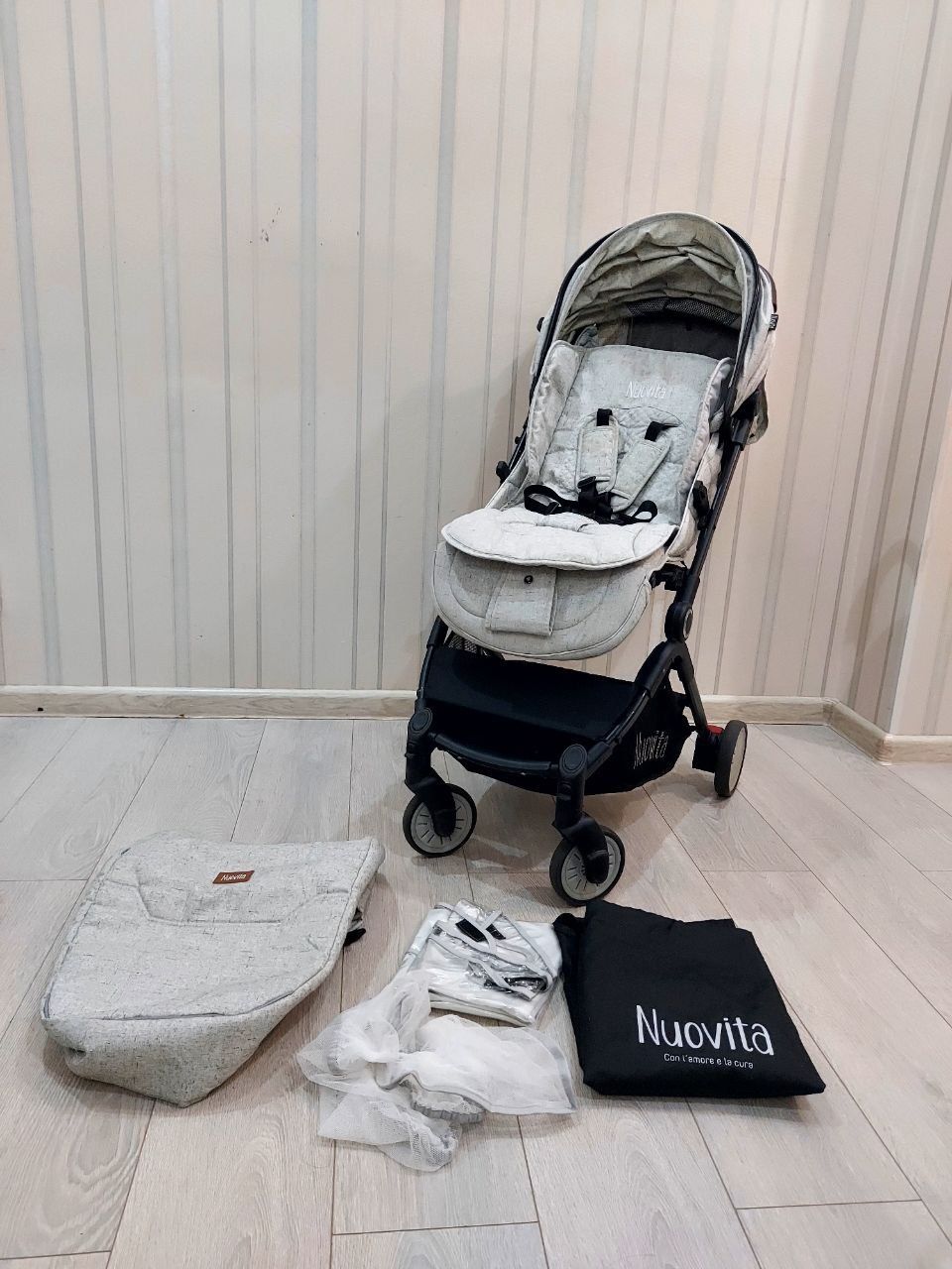Nuovita Strada детская прогулочная коляска чемодан