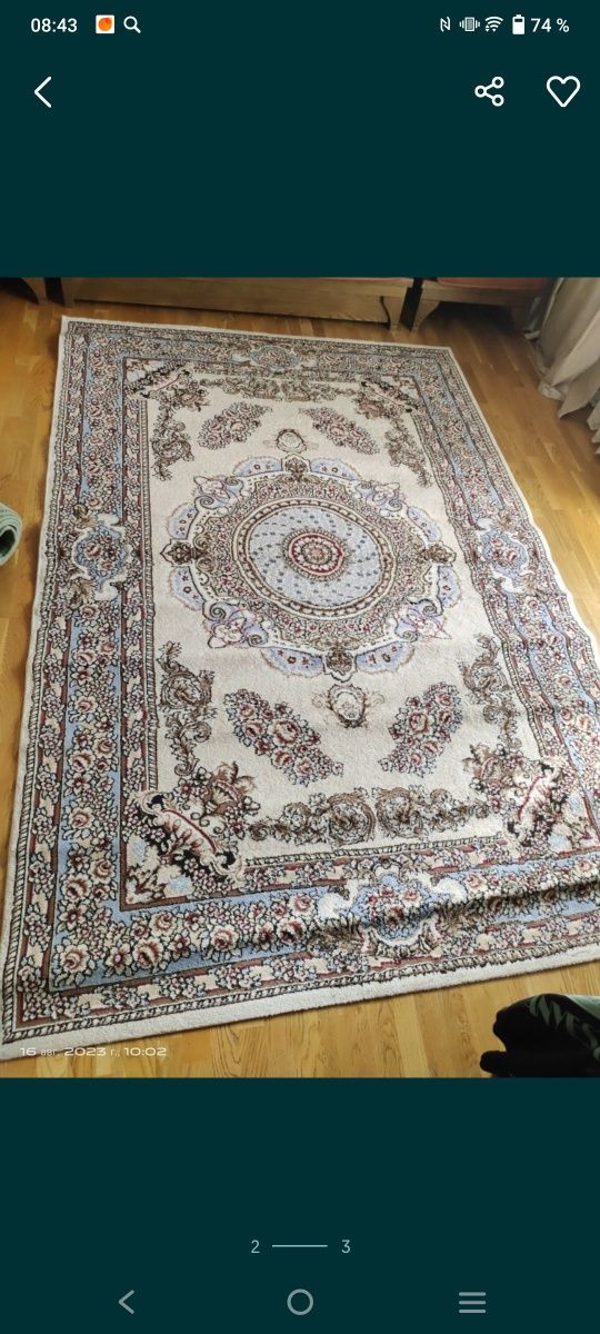 Продаю 3 ковра всего за 29990 тг