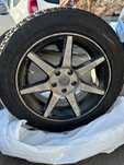 Зимние шины c дисками, размер 215/60R17