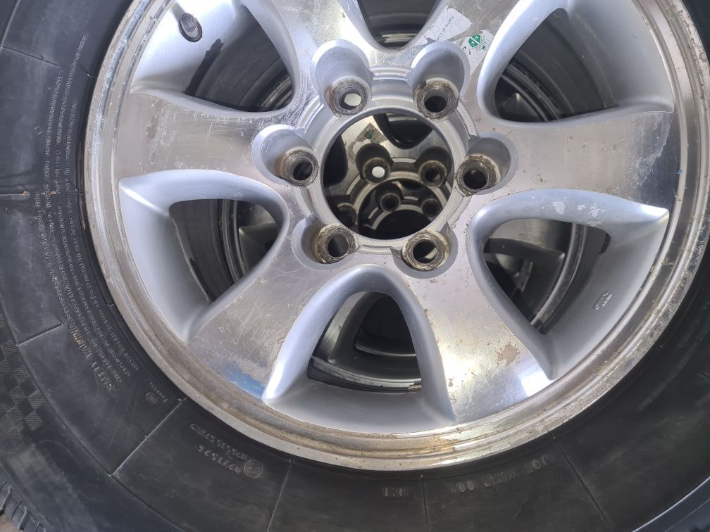 Диски с шинами прадо хайлюкс r15 6x139.7