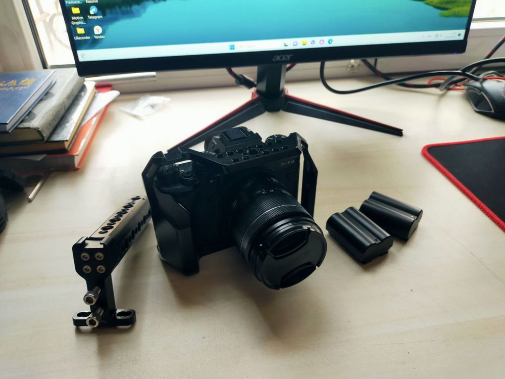 Fujifilm xt-4  обьектив 18-55