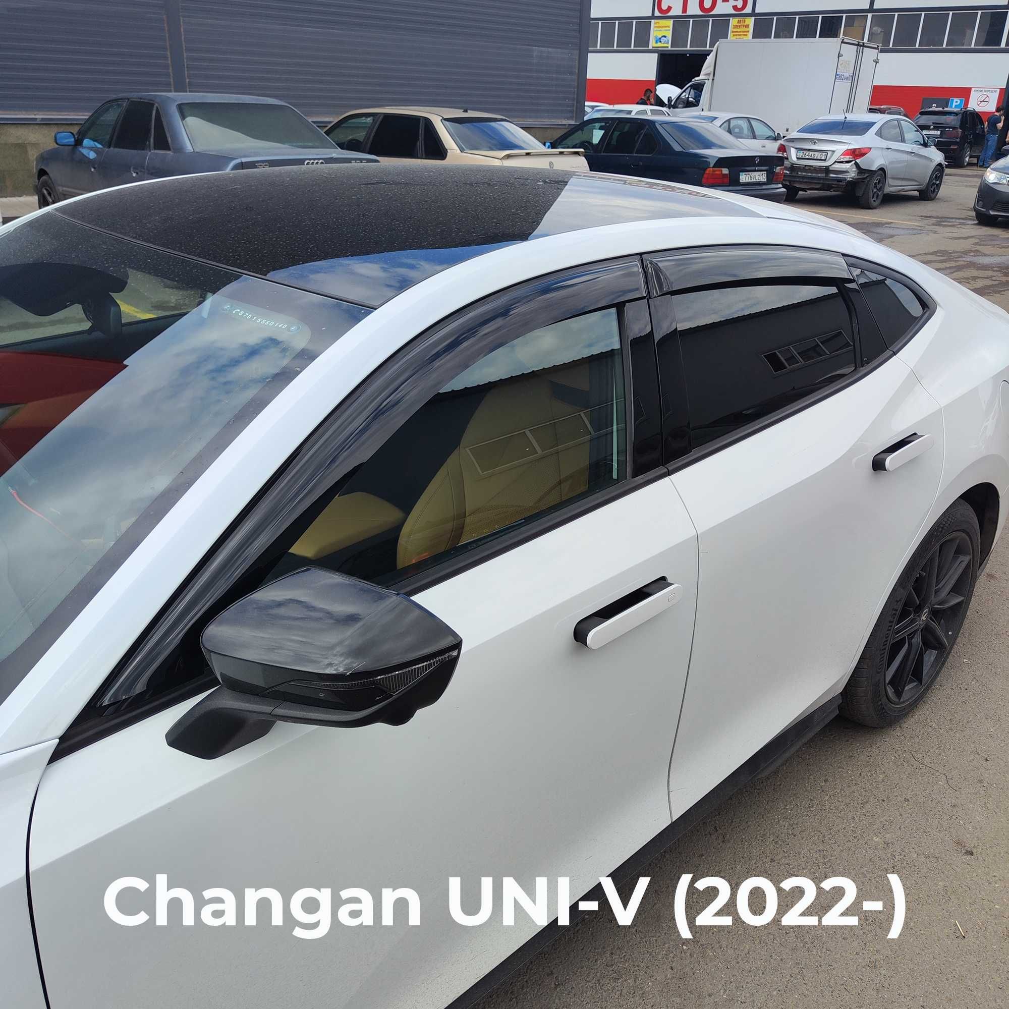 Ветровики дверей (дефлекторы) для автомобилей Changan