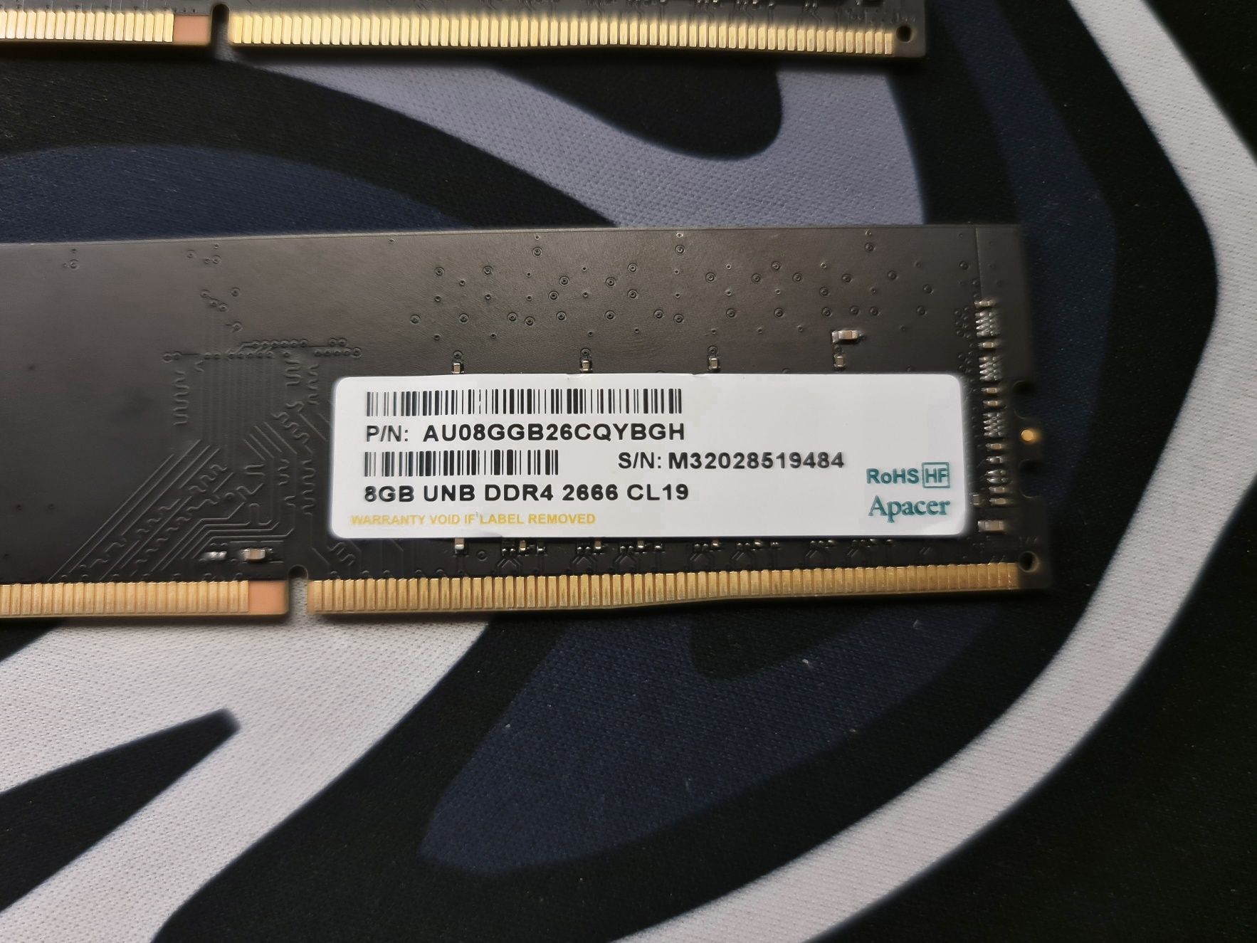 Оперативная память (ОЗУ) DDR4 16gb 2666 (2x8gb)