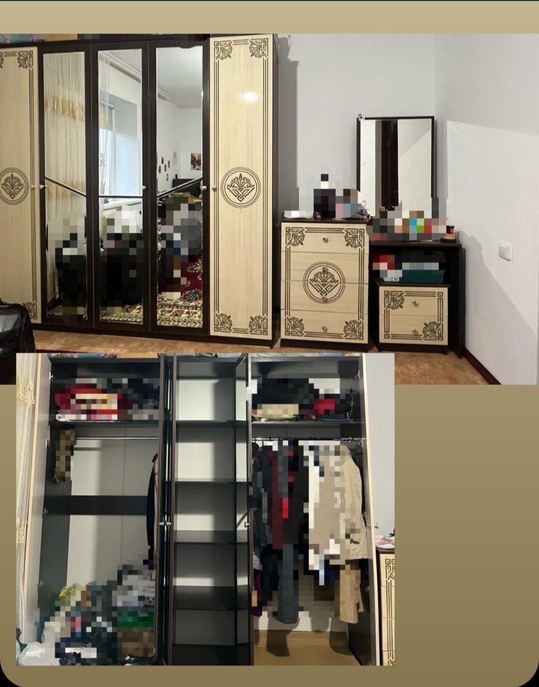 Продается 5 ти дверный шкаф . Длина 2.25.
