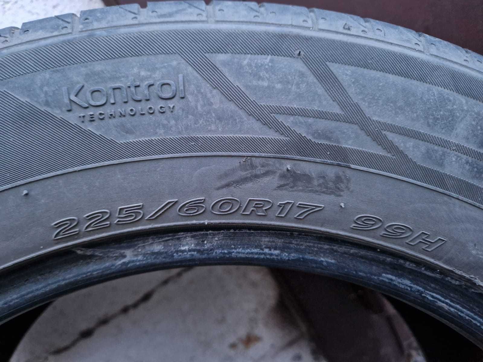 Комплект летних шин Hankook (Венгрия) 225/60/R17 99H / б/у