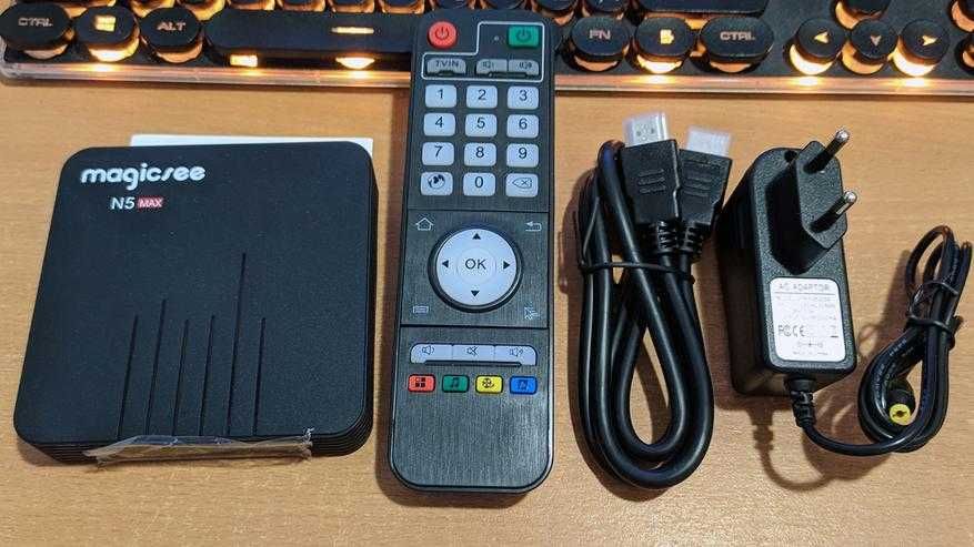 Новая ТВ Приставка Magicsee N5 Max (Smart TV Box)