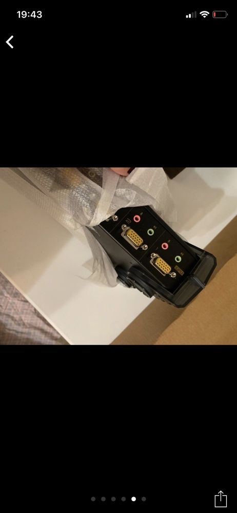 Свитч квм переключатель Aten kvm новый
