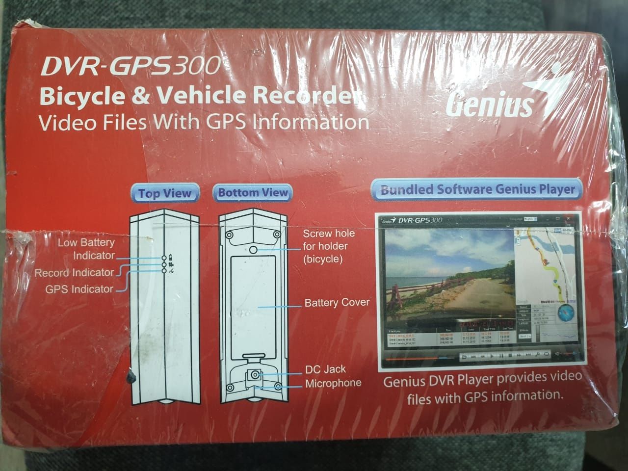 Регистратор на велосипед Genius