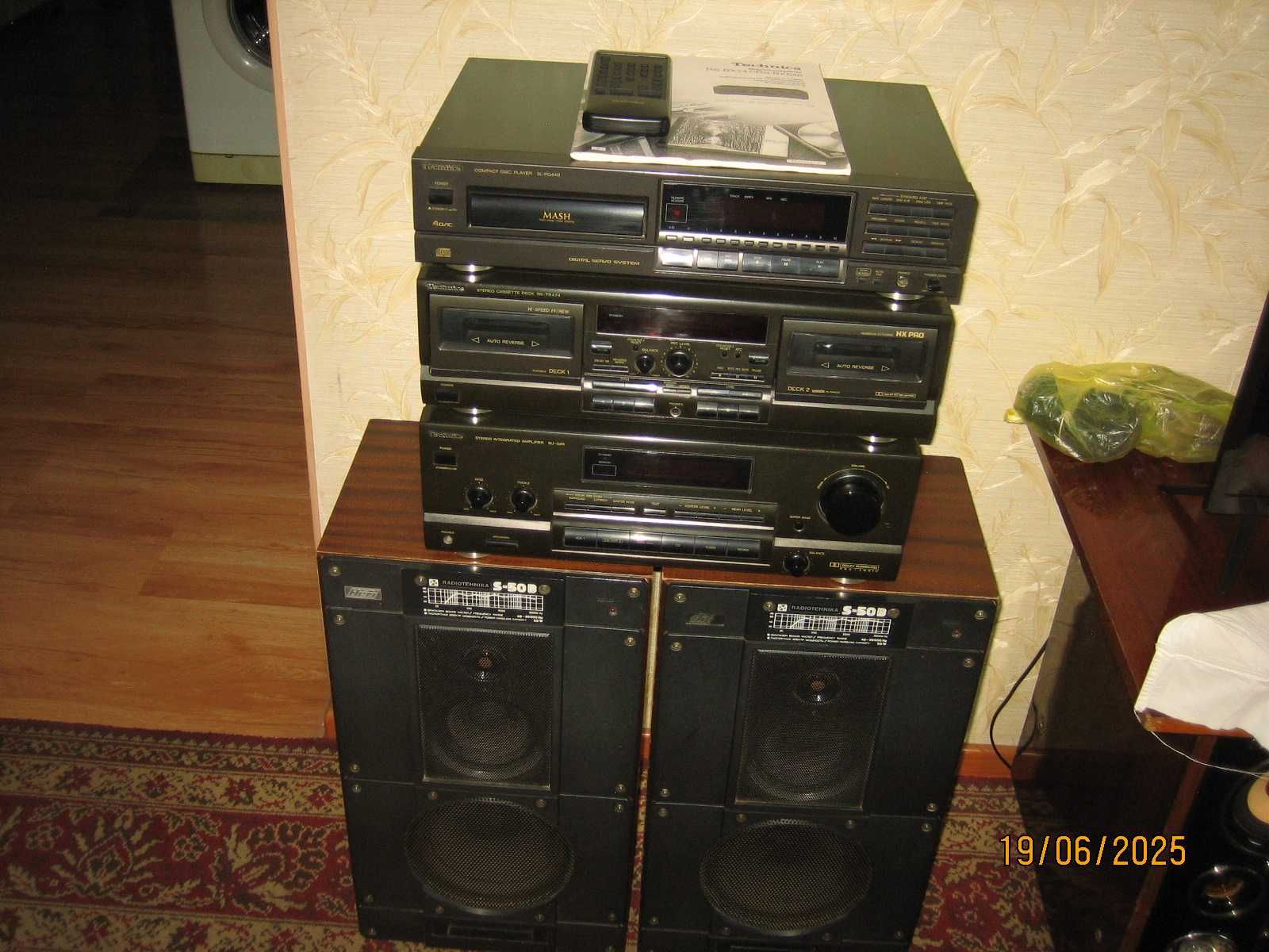 Муз.центр Technics  Made in Japan.