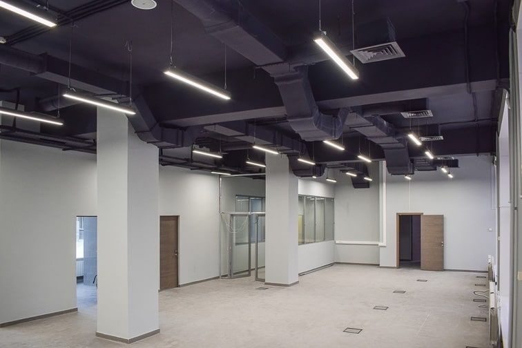 Малярные работы краскопультом