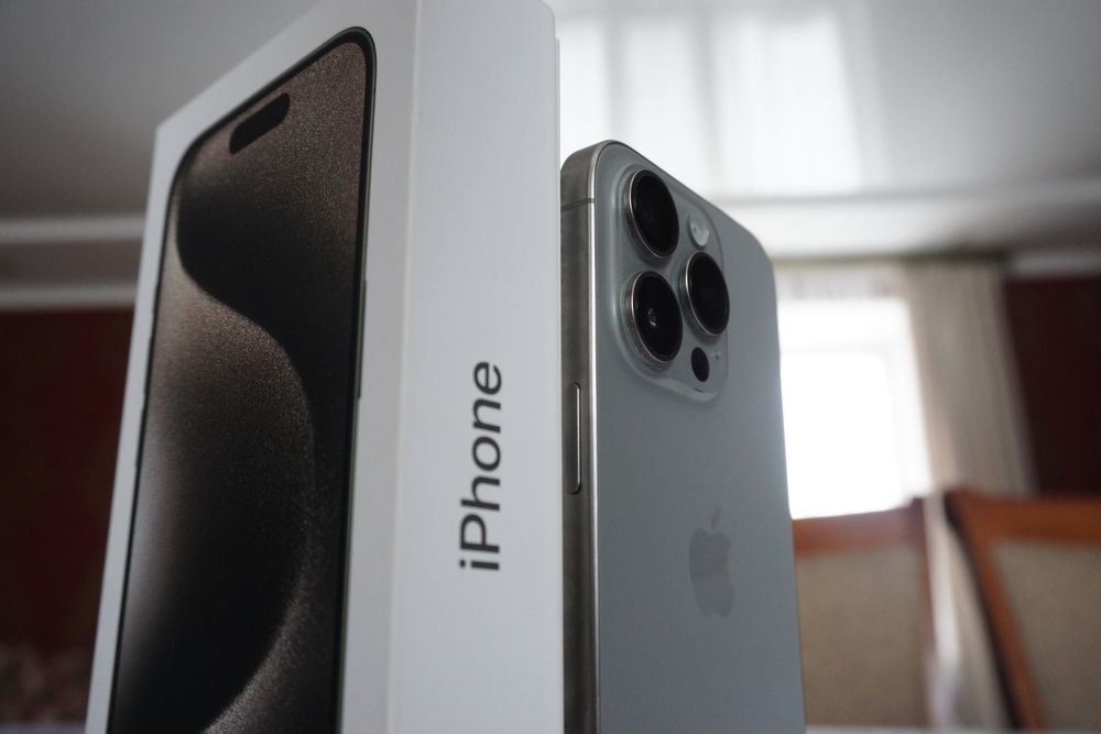 Iphone 15 pro titan 91%