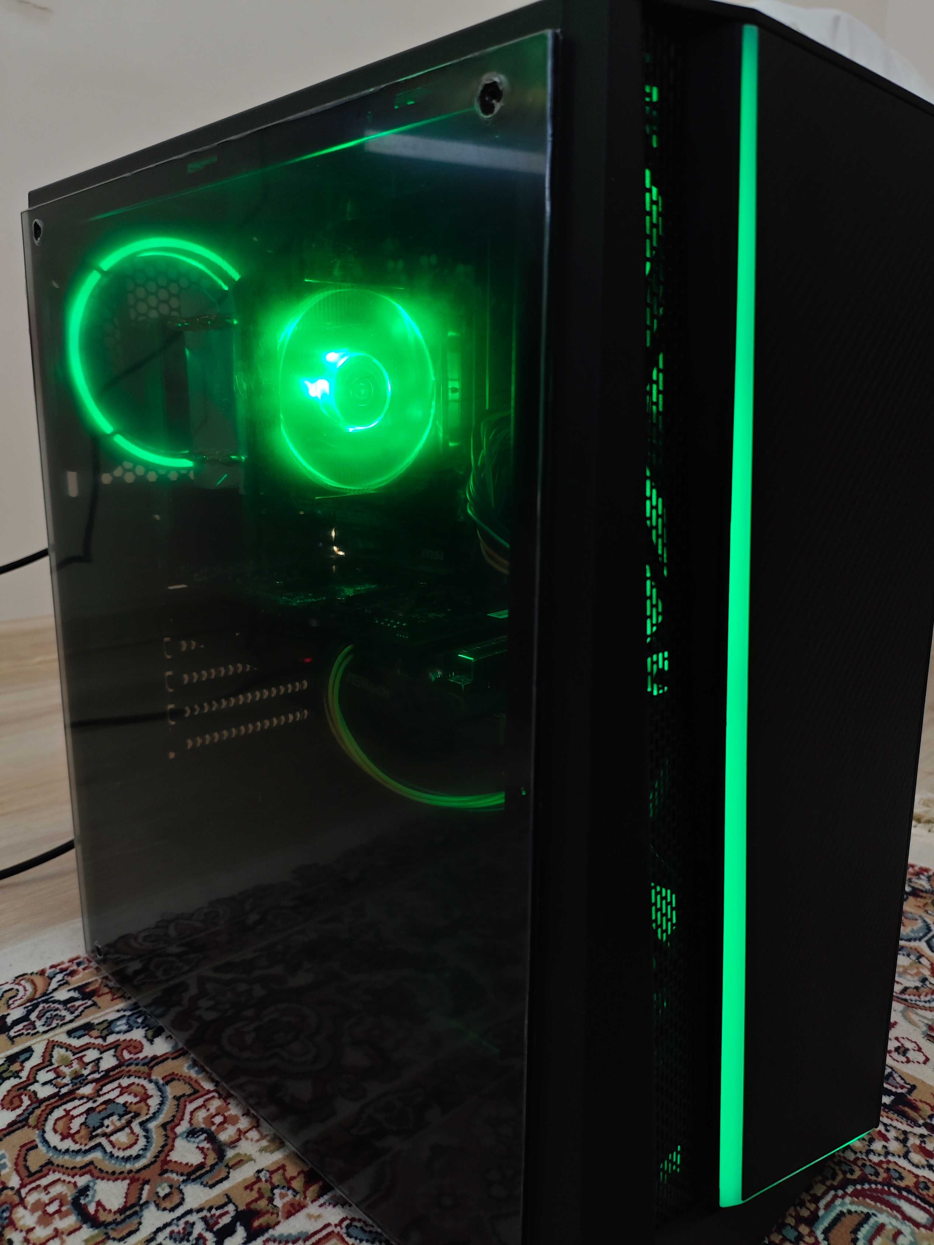 Ryzen 5 3600, rx570, 16ozu компьютер игровой