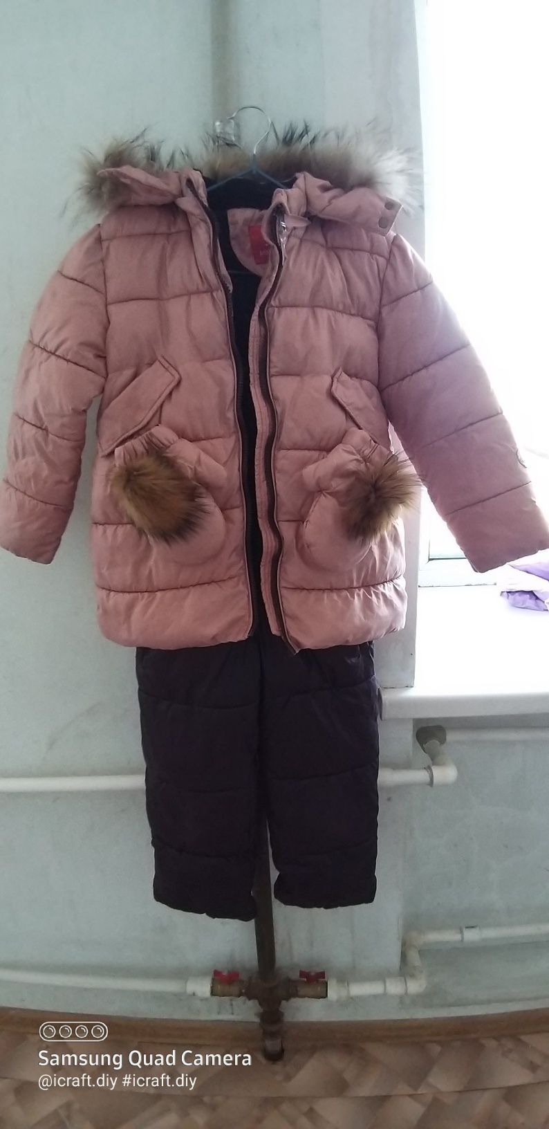 Зимние костюмы, на 2-3года, на 3-4года,б/у,р-он Ержанова.