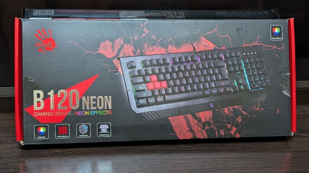 Клавиатура A4Tech Bloody B120 Neon