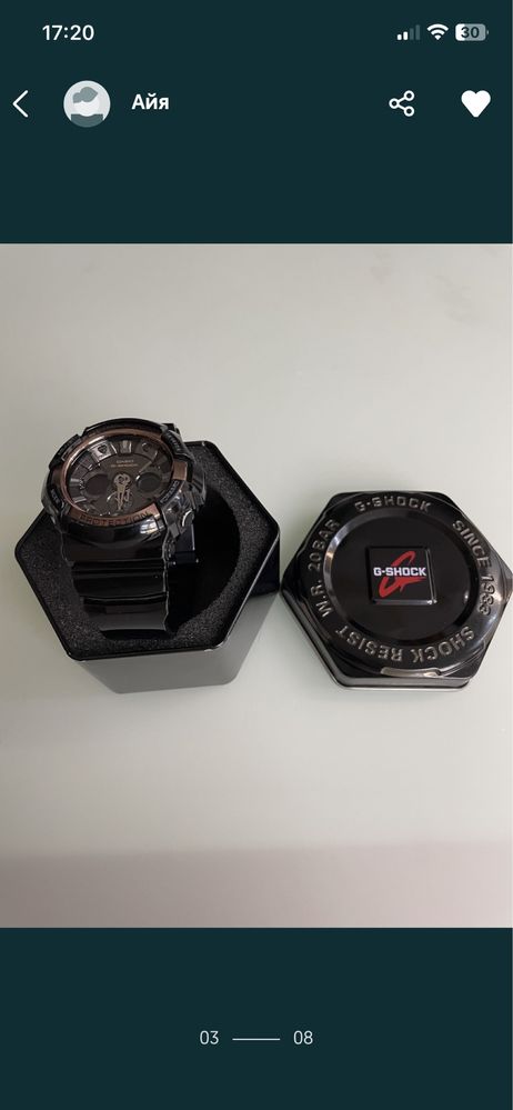 Часы Casio G-Shock 5229 и часы настольные Miniso новые
