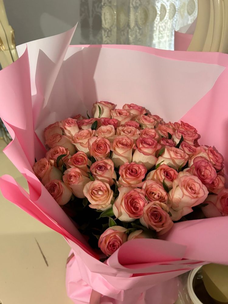 Цветы розовые,красивые 51роза