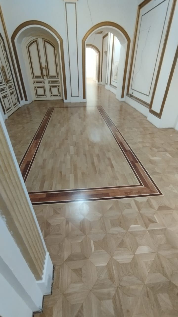Шлифовка паркета