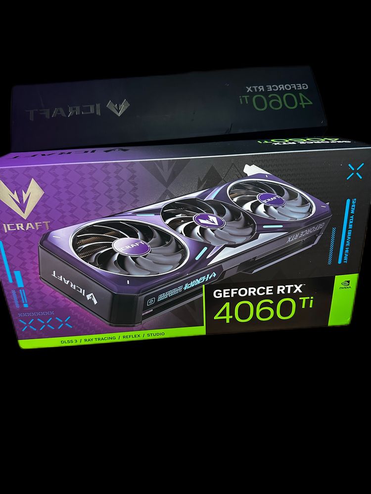 Видеокарта nvidia geforce rtx 4060 ti i-craft 8gb.