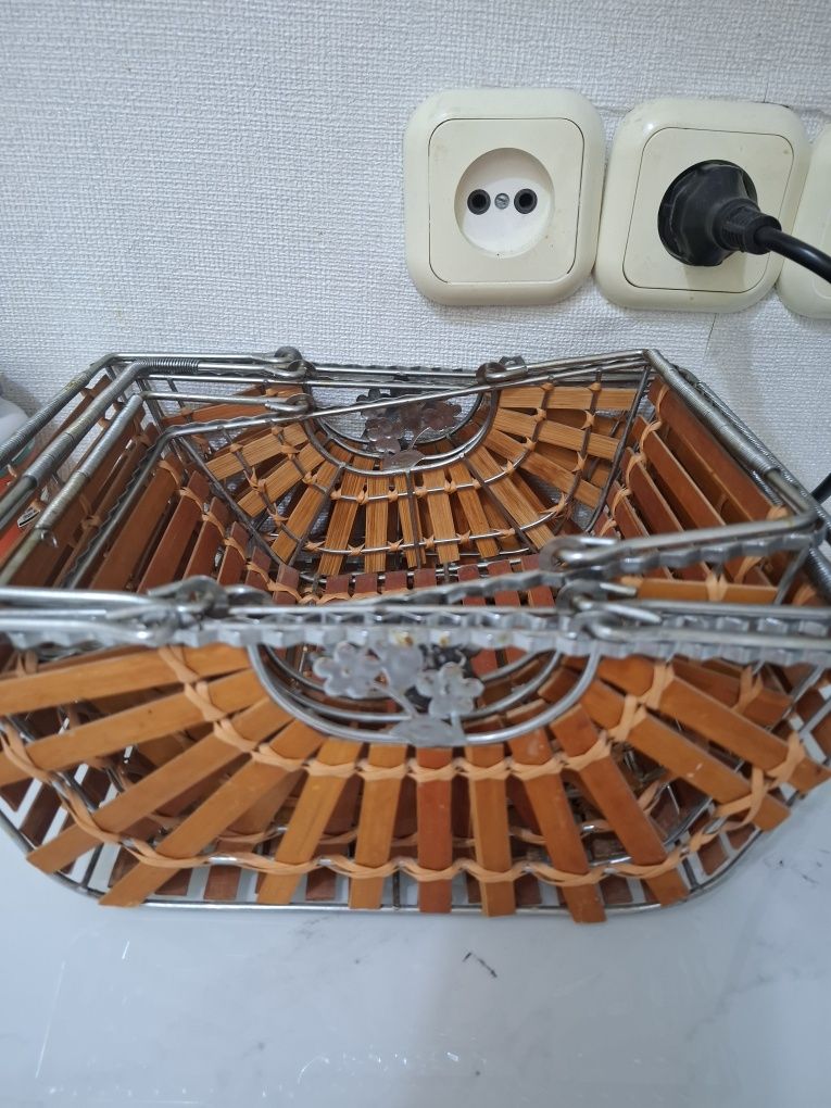 Корзины с металлическим каркасом 3 штуки