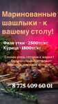 Сочный мощный шашлык из утки и курицы