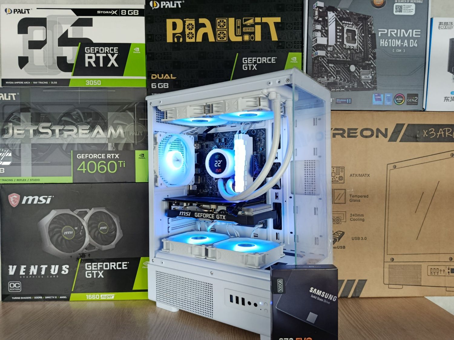 Игровой компьютер i5-10 / GTX 1660S / 512 ssd