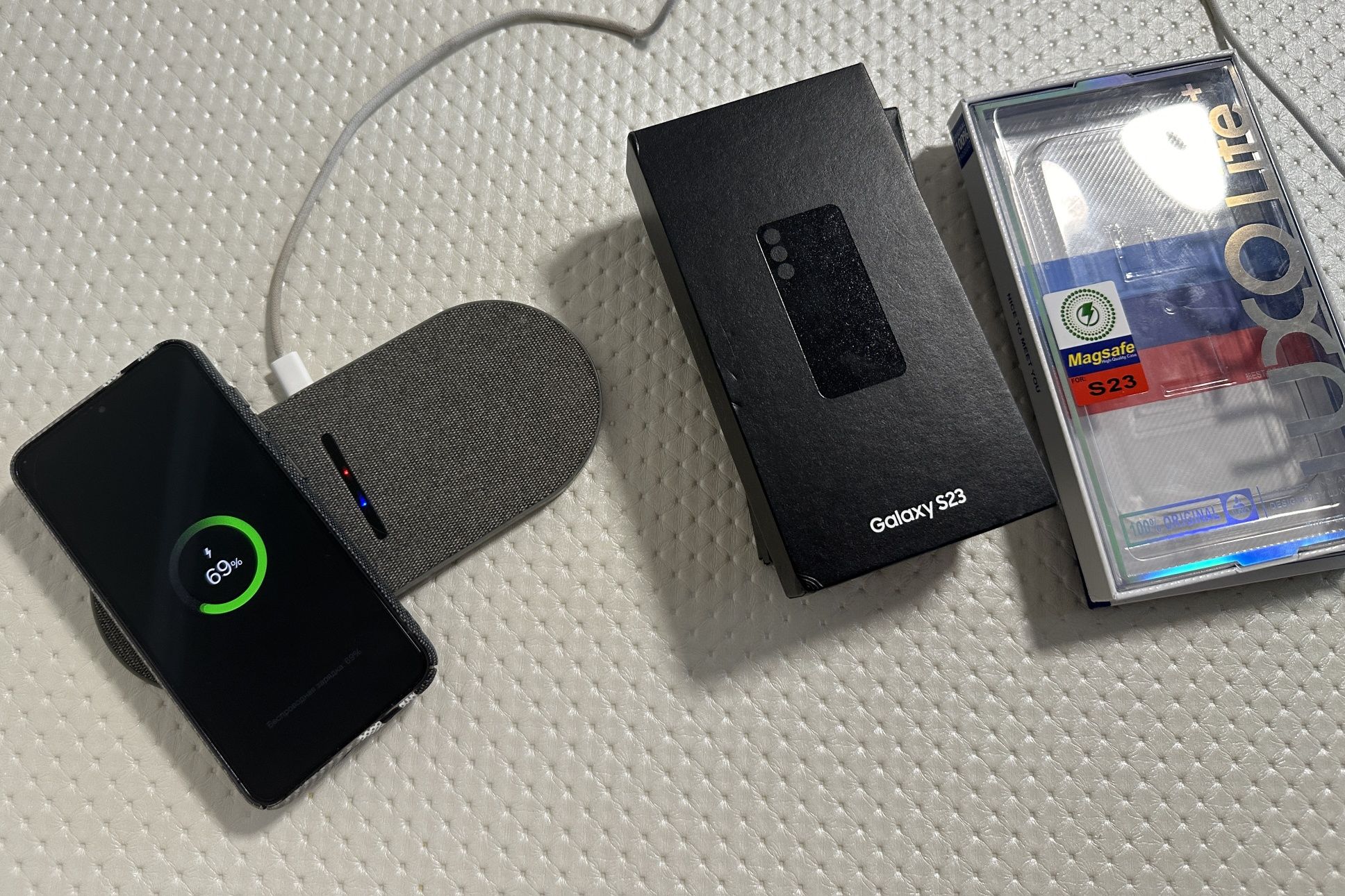 Samsung S23 беспроводная зарядка, baseus magsafe powerbank