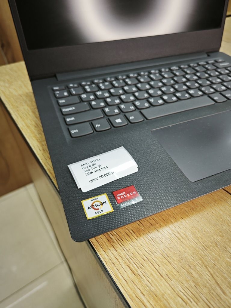 Ноутбук Lenovo 14 | ОЗУ 8гб | SSD 128гб | AMD Athlon Gold