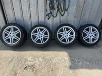 Продаются оригинальные диски с резиной на mercedes