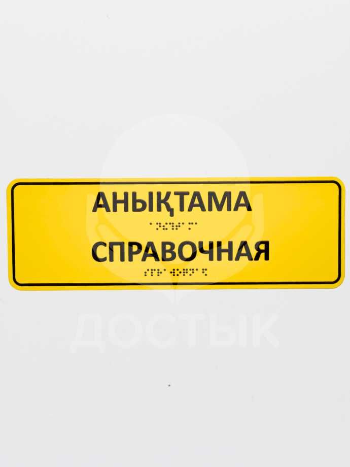 Мнемосхемы, тактильные вывески, пиктограммы, кнопки вызова помощи