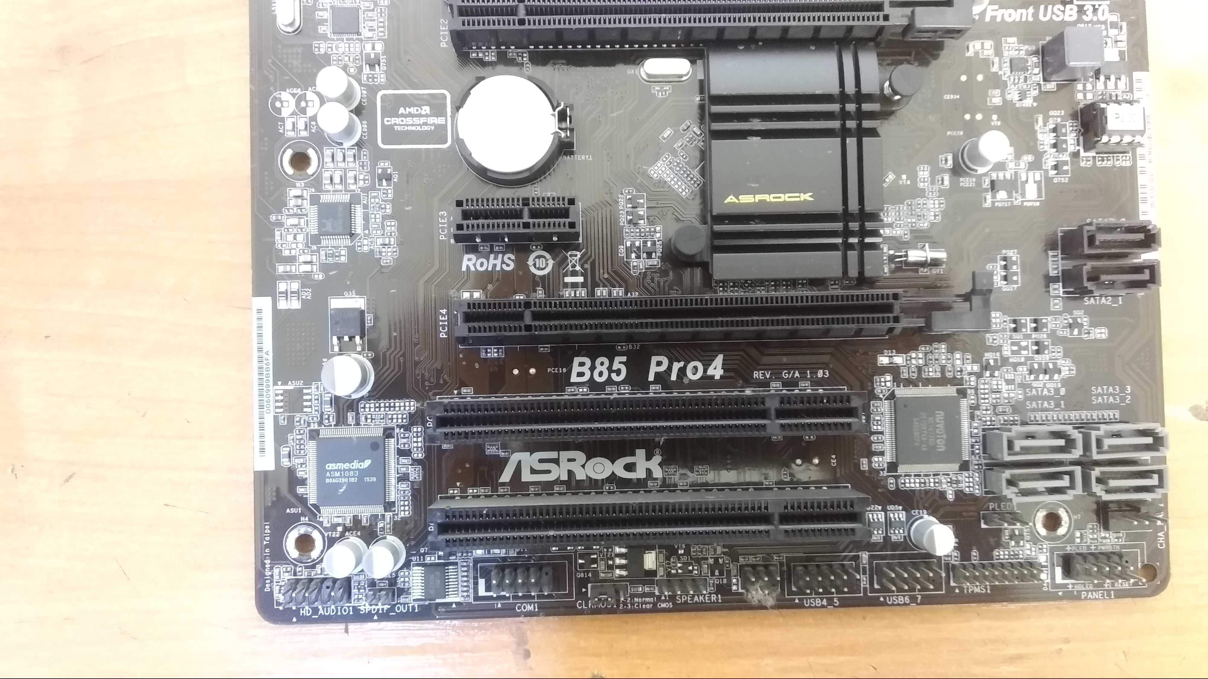 Материнская плата ASRock B85 Pro4. Socket 1150