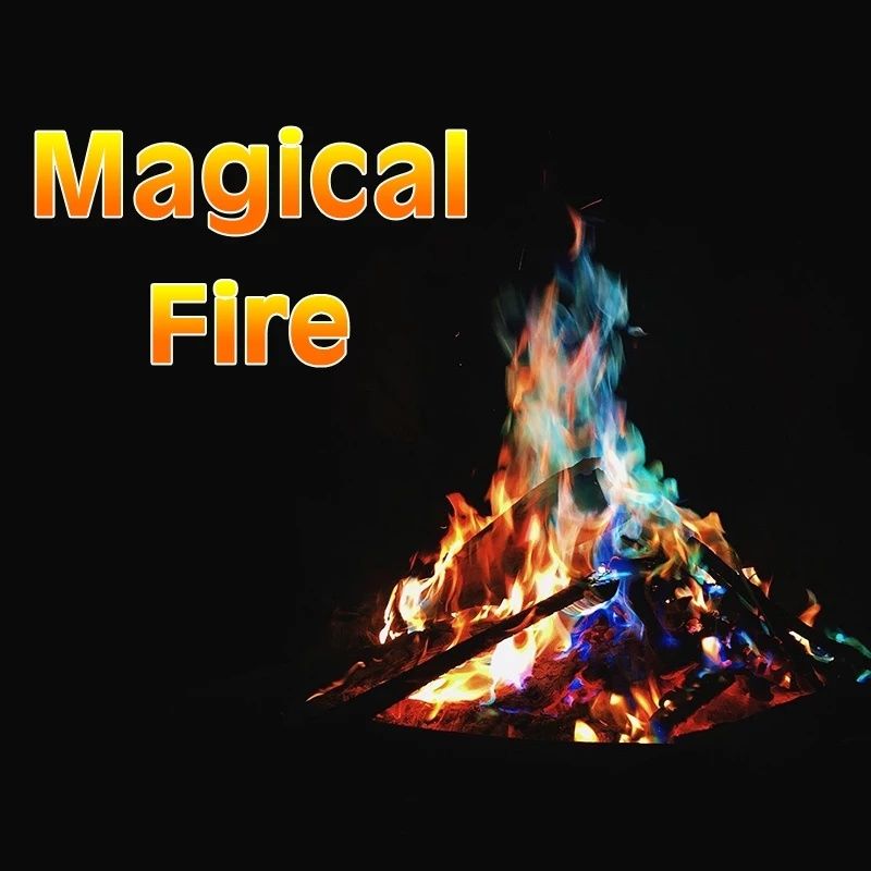 Магический огонь цветной огонь Magic Fire подарок детям подарок ребенк