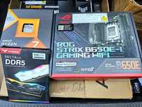 7800x3d/9800x3d + ROG Strix B650e-i Gaming WiFi + 32GB 6400cl32, новые