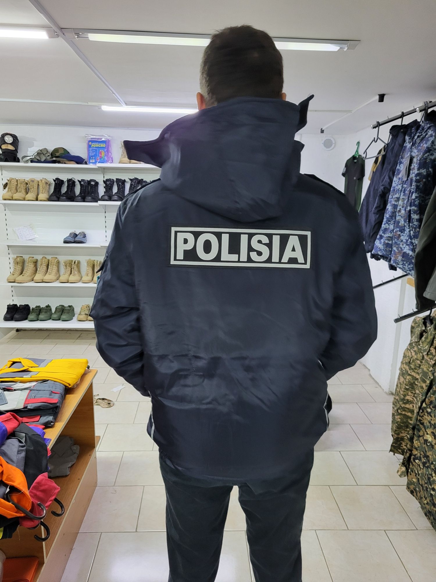 Әскери киім Патрульдік полиция күртесі  Куртка патрульный полицияи