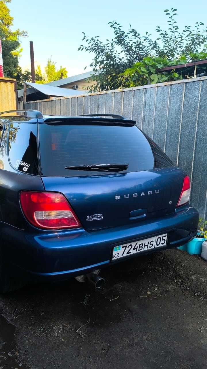 Обмен Subaru Impreza на участок 3-4соток в талгаре