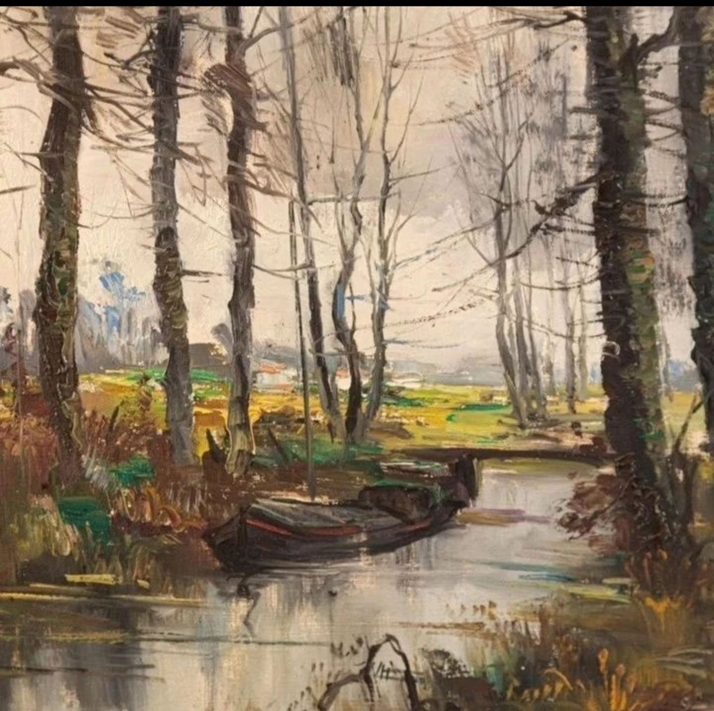 Картина. Антиквариат. Шикарная картина маслом. Продам.