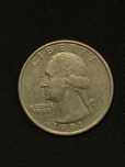 Продам монету quarter dollar 1991 года.