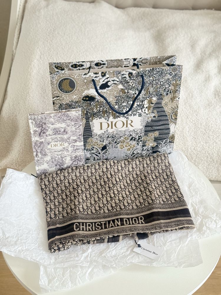 Шарф платок диор dior