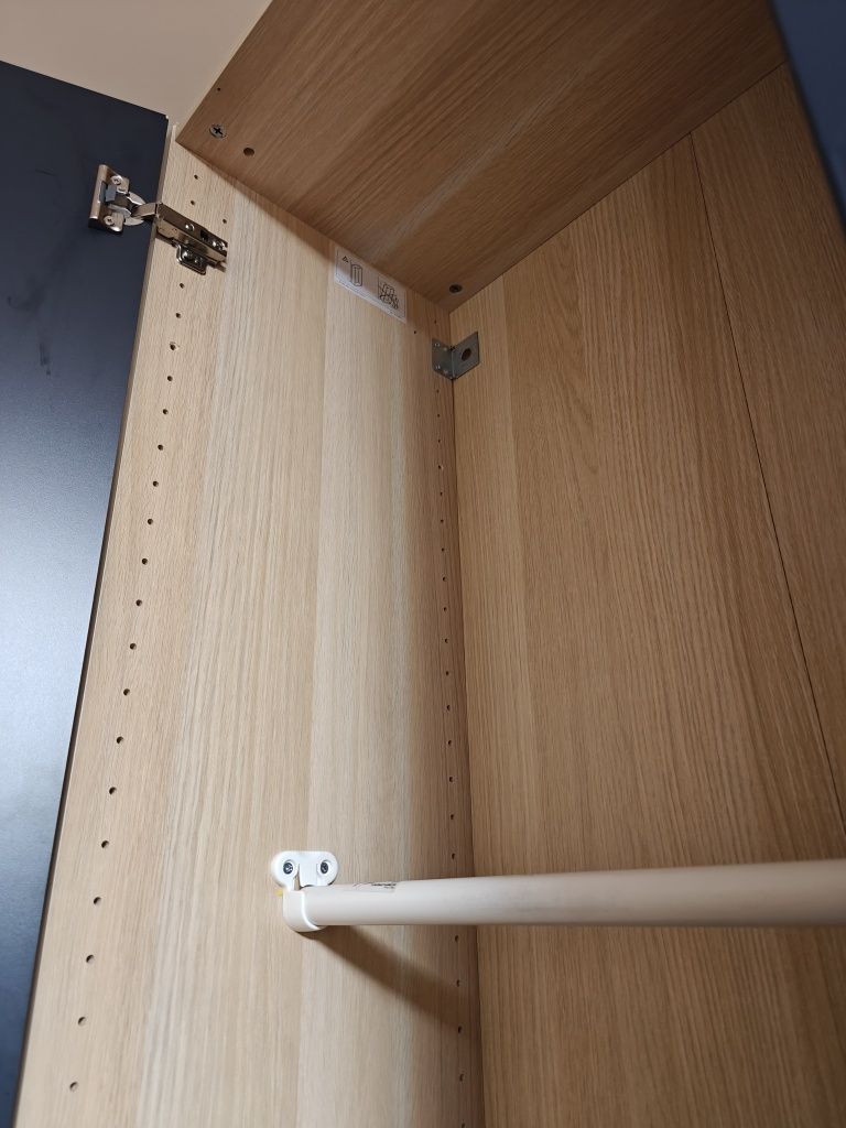 Шкаф ИКЕА IKEA с двумя штангами